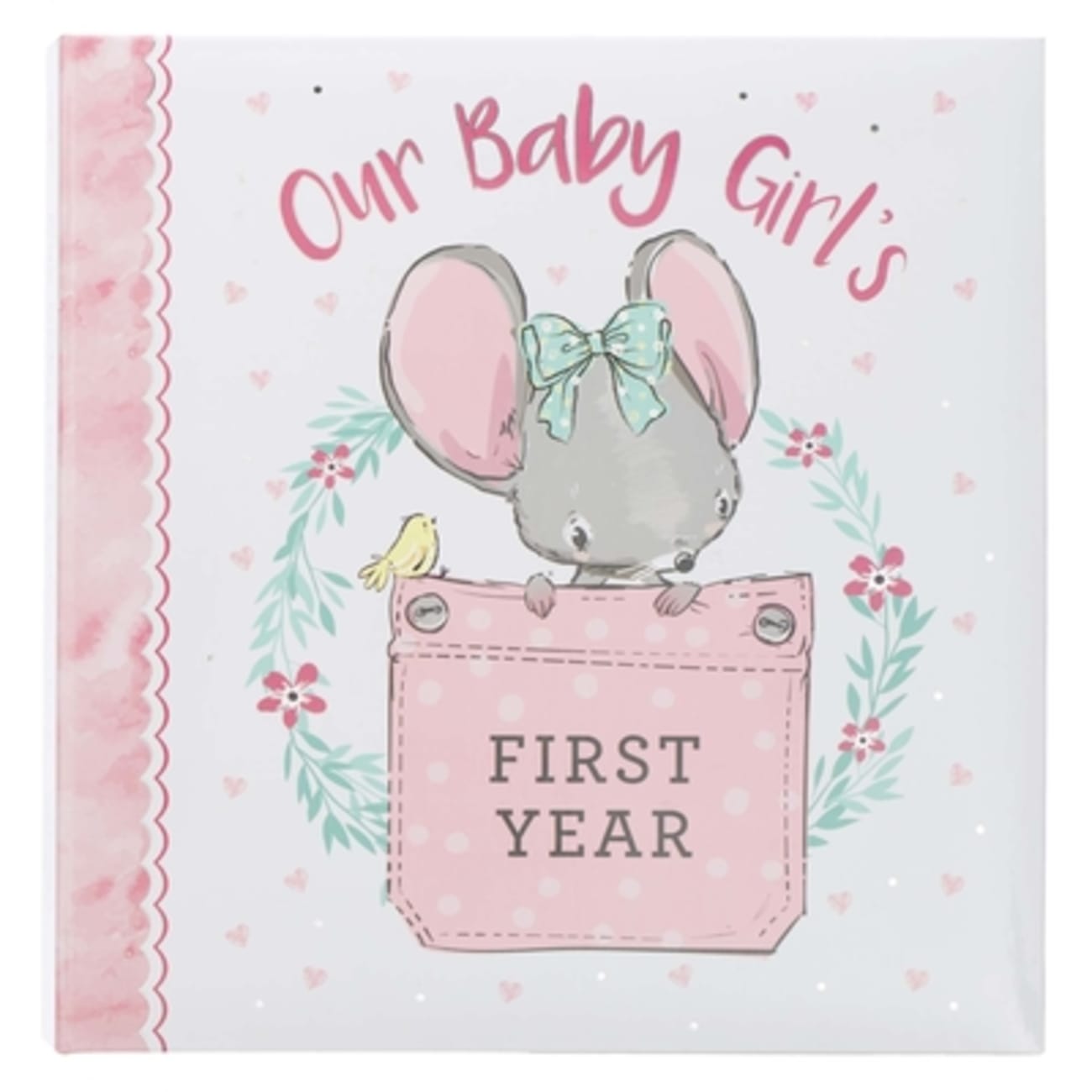 Our Baby Girl's First Year Memory Book Spiral