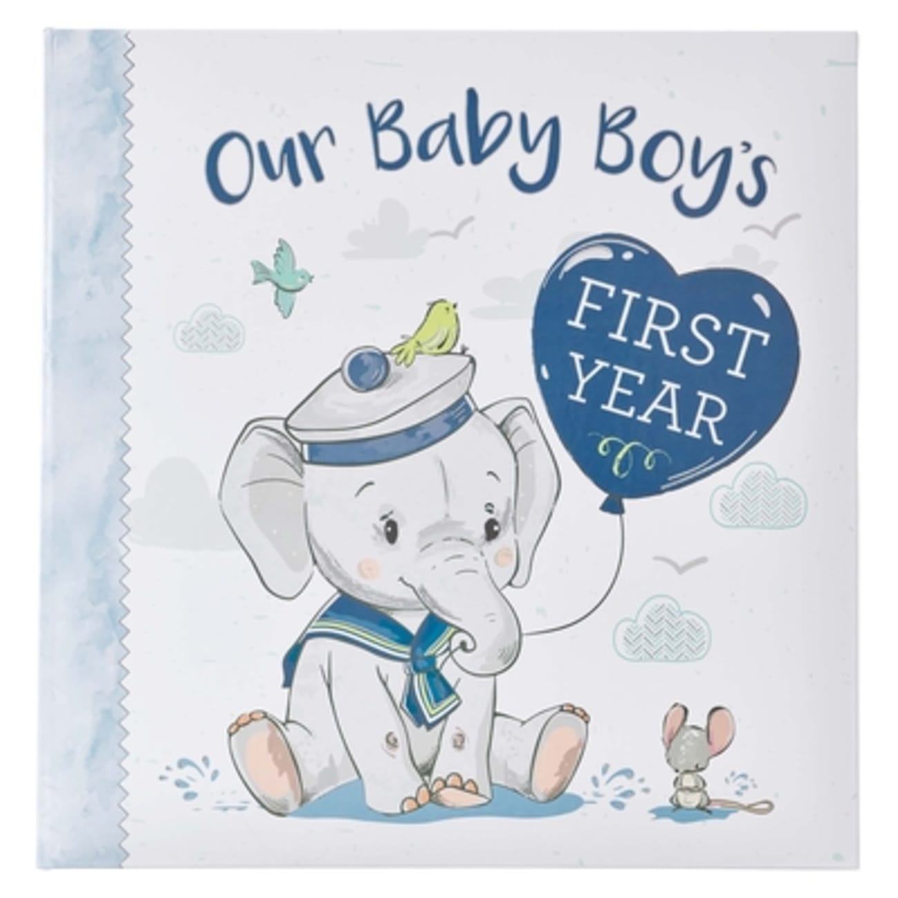 Our Baby Boy's First Year Memory Book Spiral
