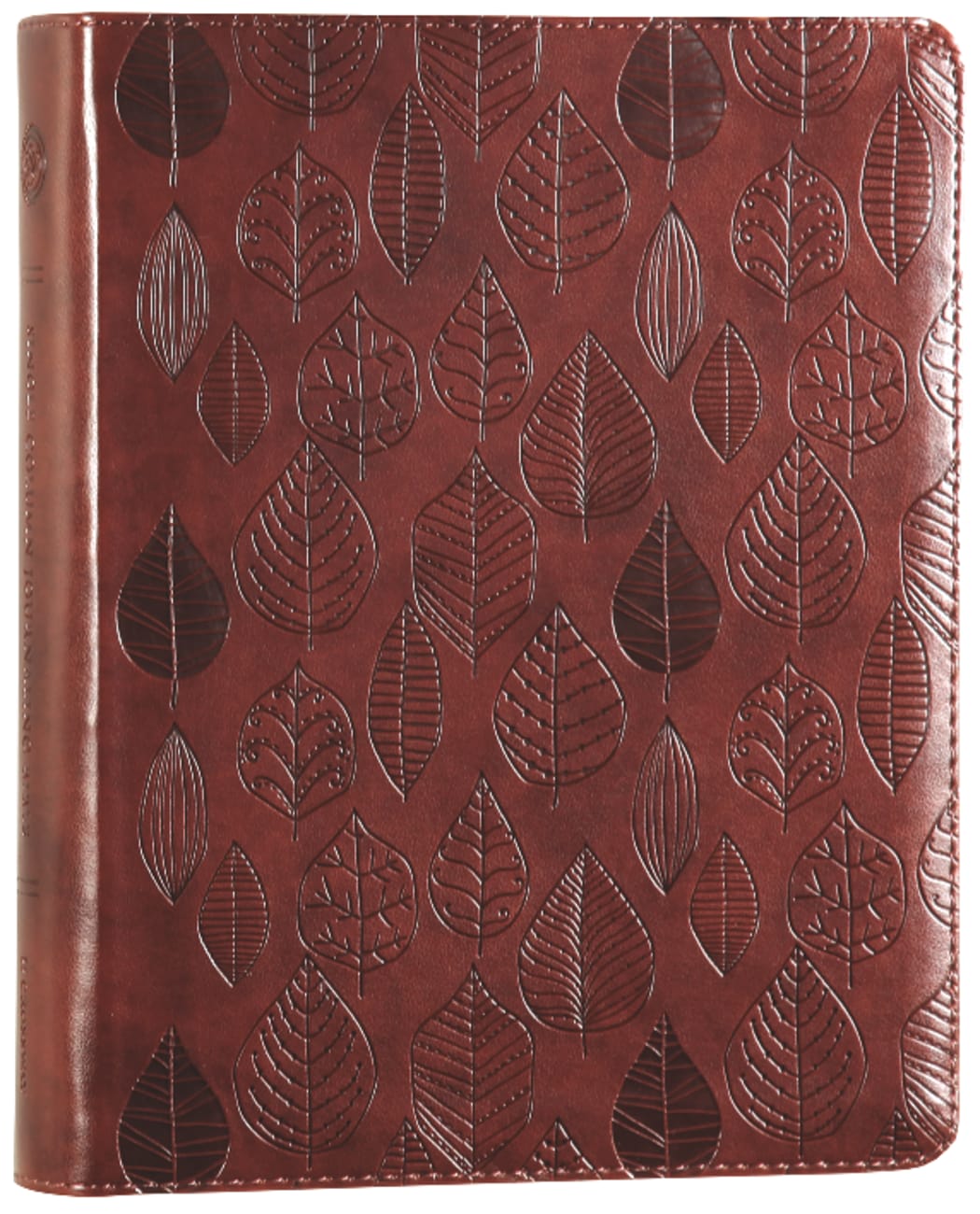 ESV Single Column Journaling Bible Chestnut Leaves (Black Letter Edition) Imitation Leather