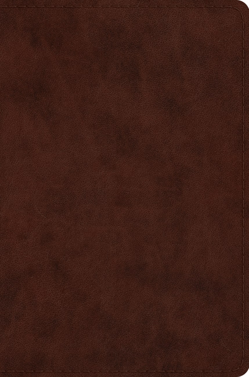 ESV Compact Bible Trutone, Brown (Black Letter Edition) Imitation Leather
