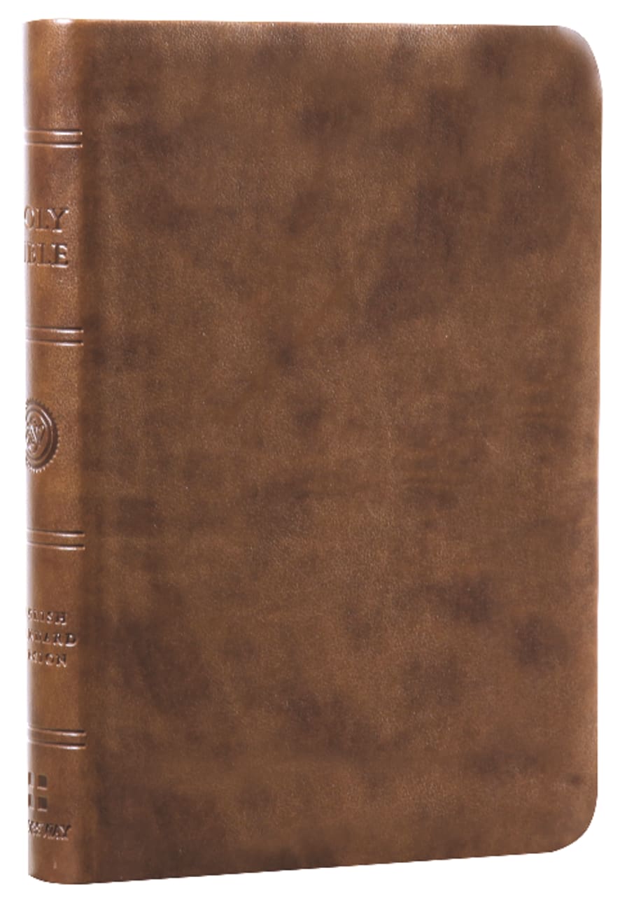 ESV Value Compact Bible Brown Trutone (Black Letter Edition) Imitation Leather