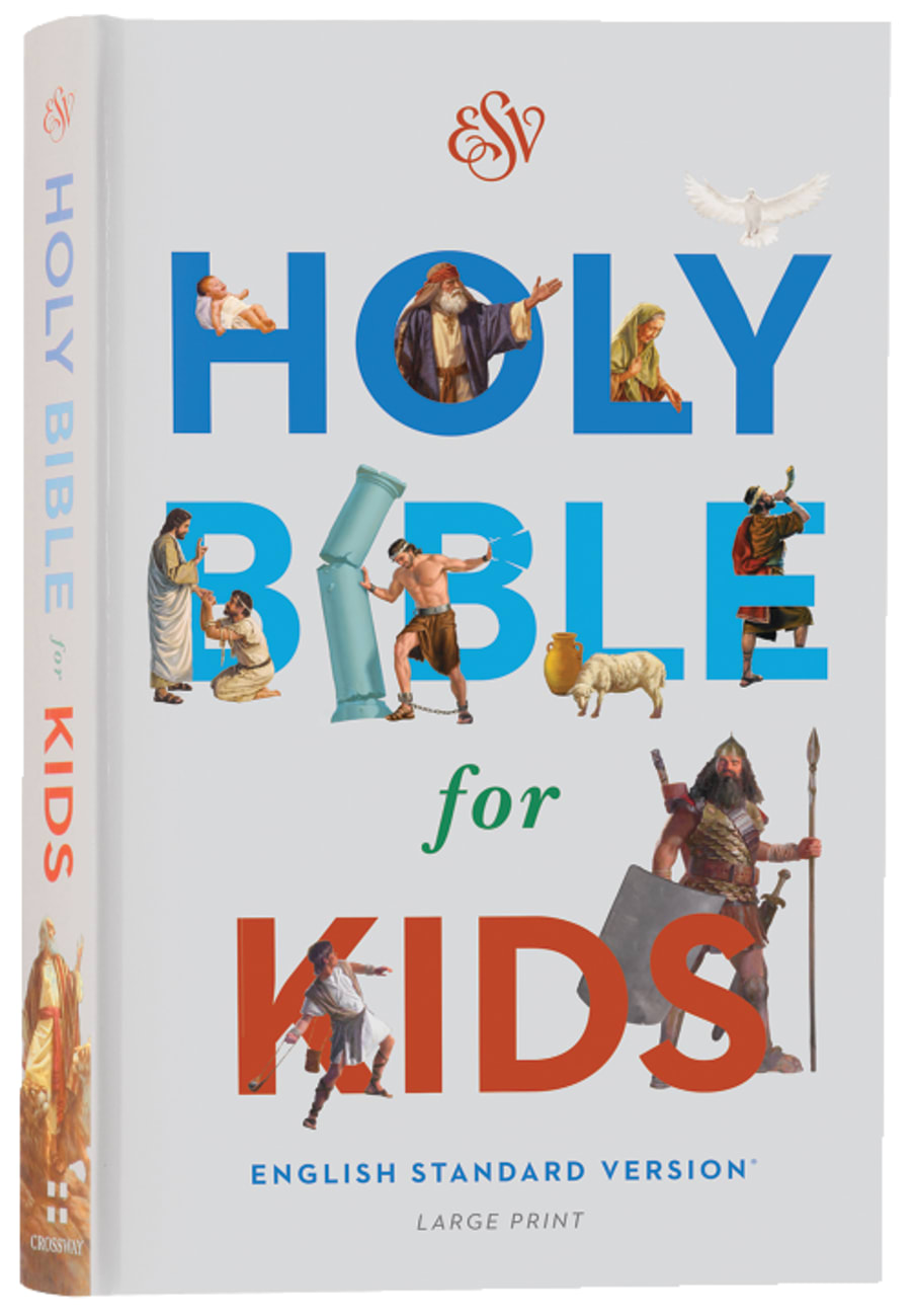 ESV Holy Bible For Kids Large Print (Black Letter Edition) Hardback
