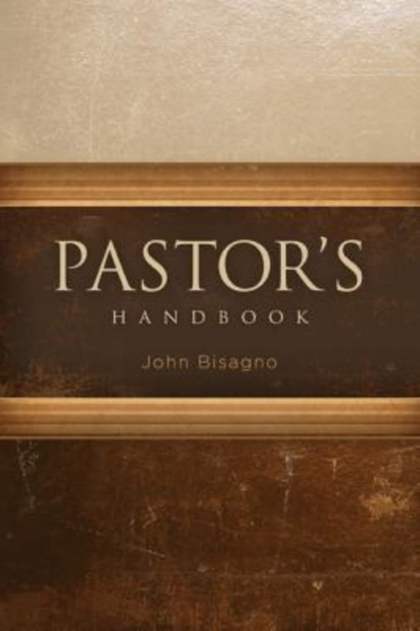 Pastor's Handbook Hardback