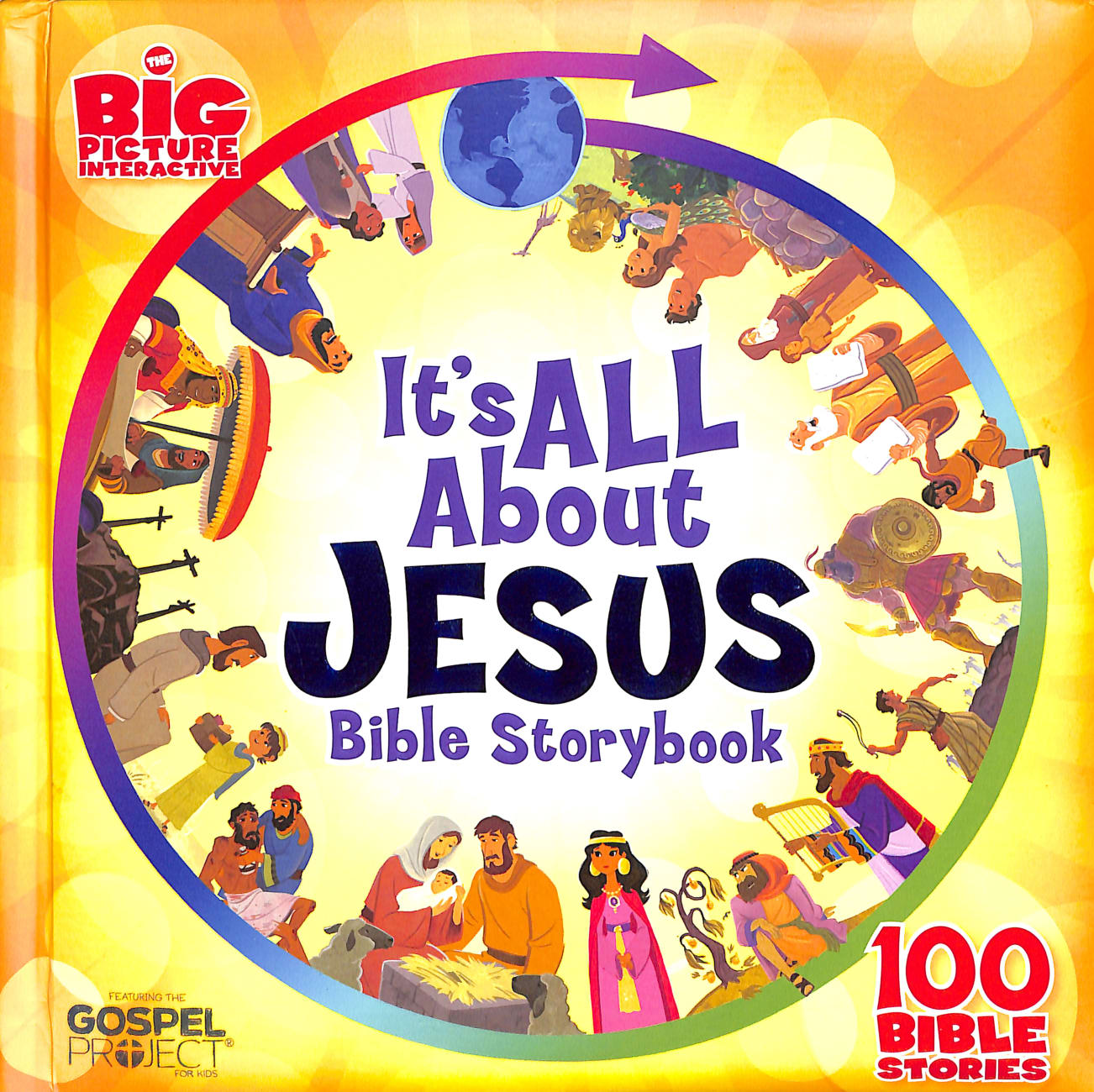 It's All About Jesus Bible Storybook Padded Hardback