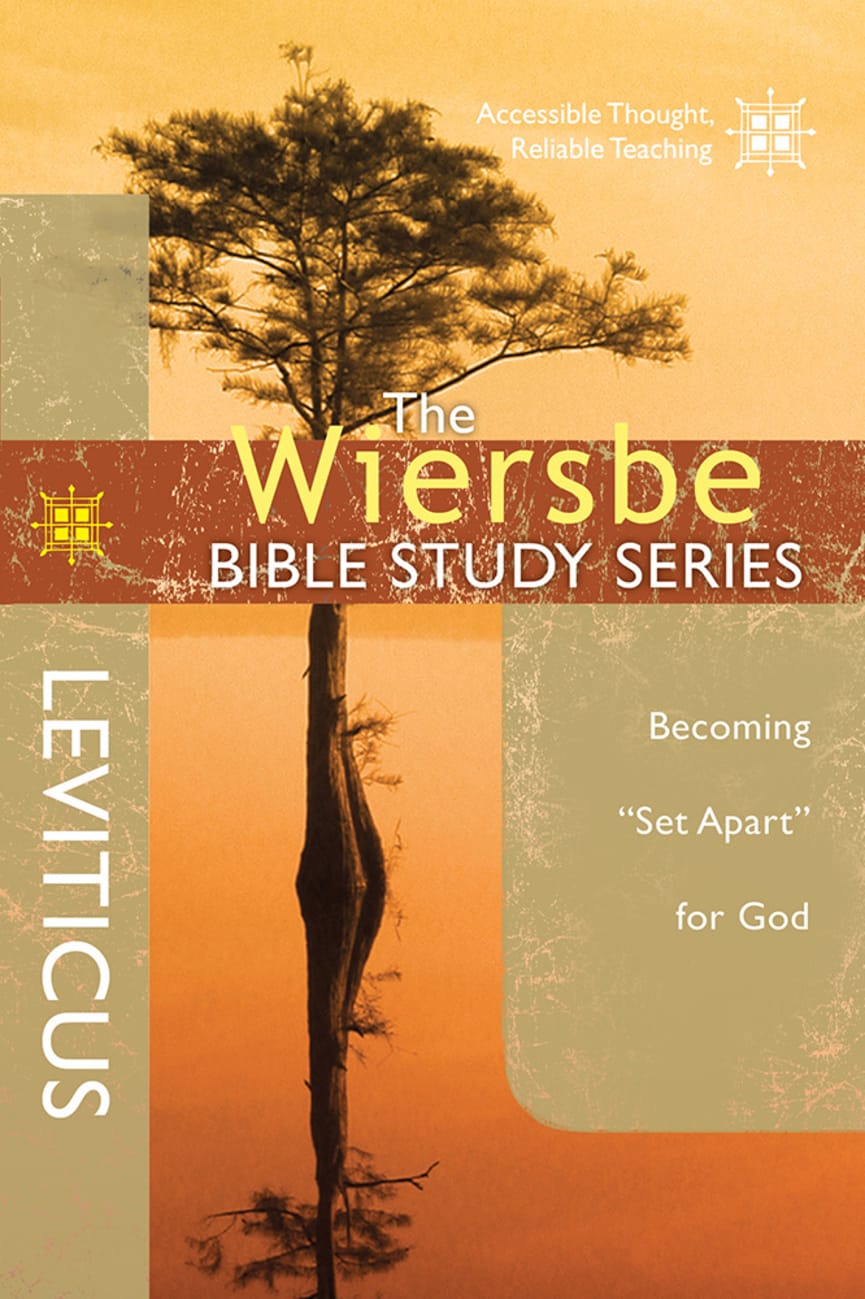 Leviticus (Wiersbe Bible Study Series) Paperback