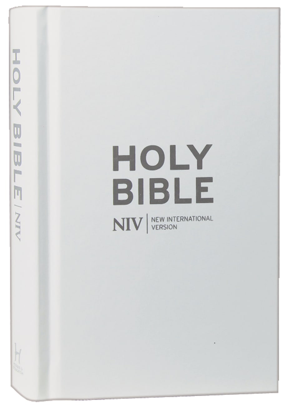 NIV Pocket White Gift Bible Hardback