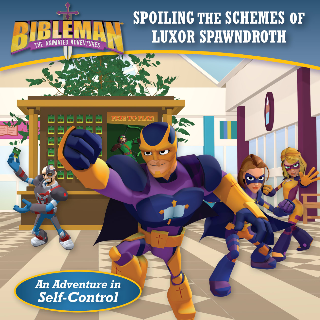 Bibleman: Spoiling the Schemes of Luxor Spawndroth Paperback