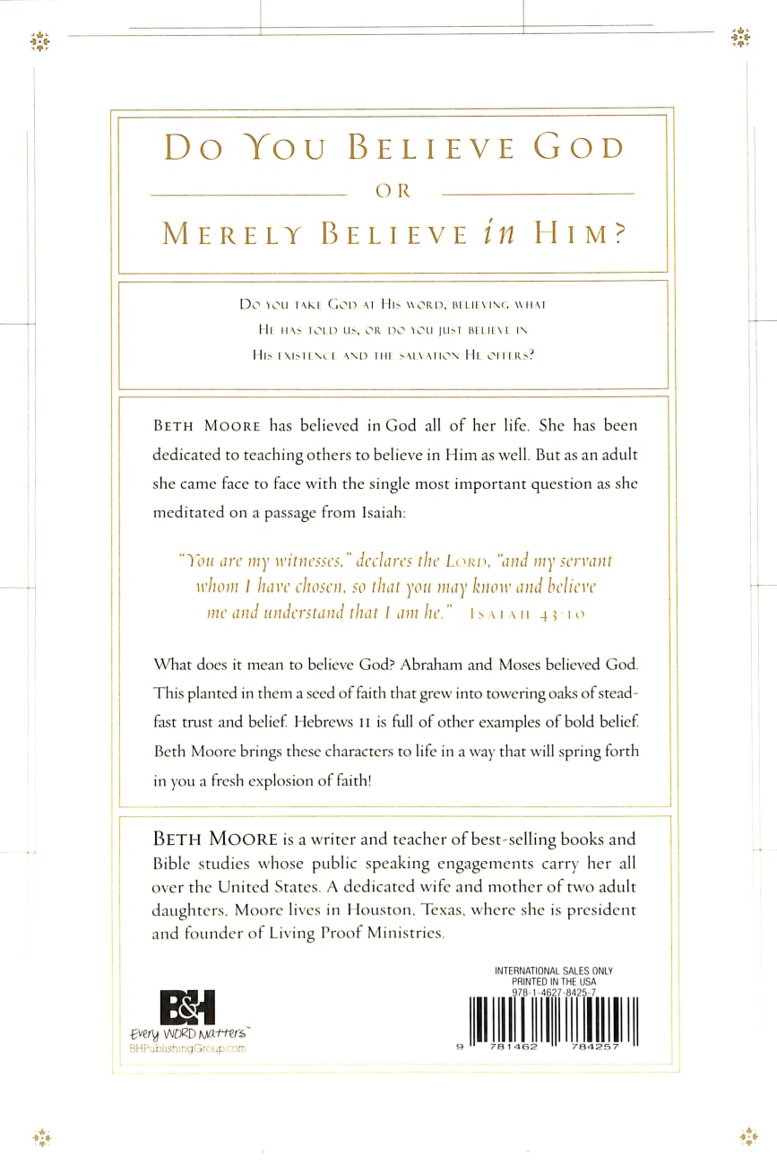 Believing God Paperback