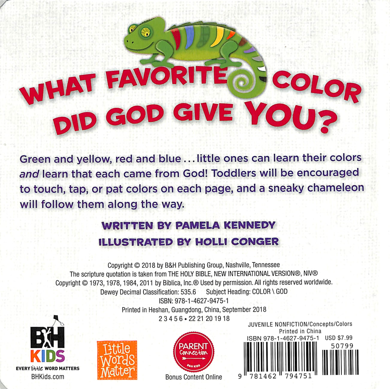All the Colors That I See (Little Words Matter Series) Board Book
