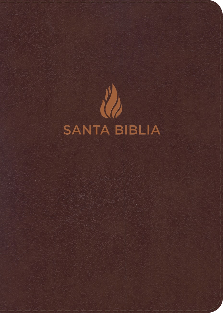 Nvi Biblia Compacta Letra Grande Marron (Large Print Compact) Bonded Leather