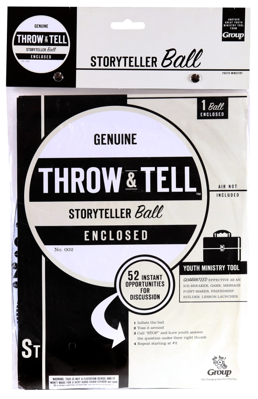 Throw & Tell Ball: Storytellers Novelty