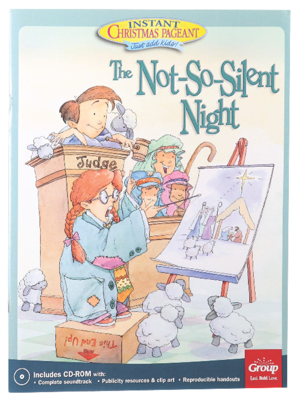 The Not-So-Silent-Night:   An Instant Christmas Pageant Paperback