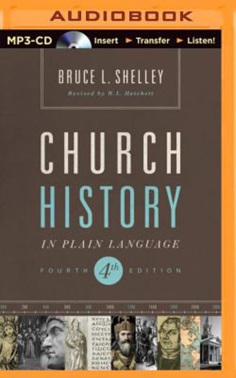 Church History in Plain Language (Unabridged, Mp3) Compact Disk
