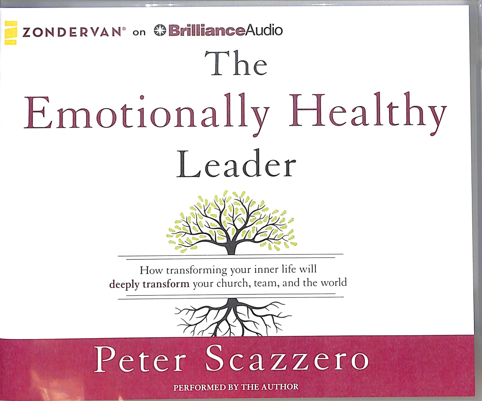 The Emotionally Healthy Leader (Unabridged, 7 Cds) CD