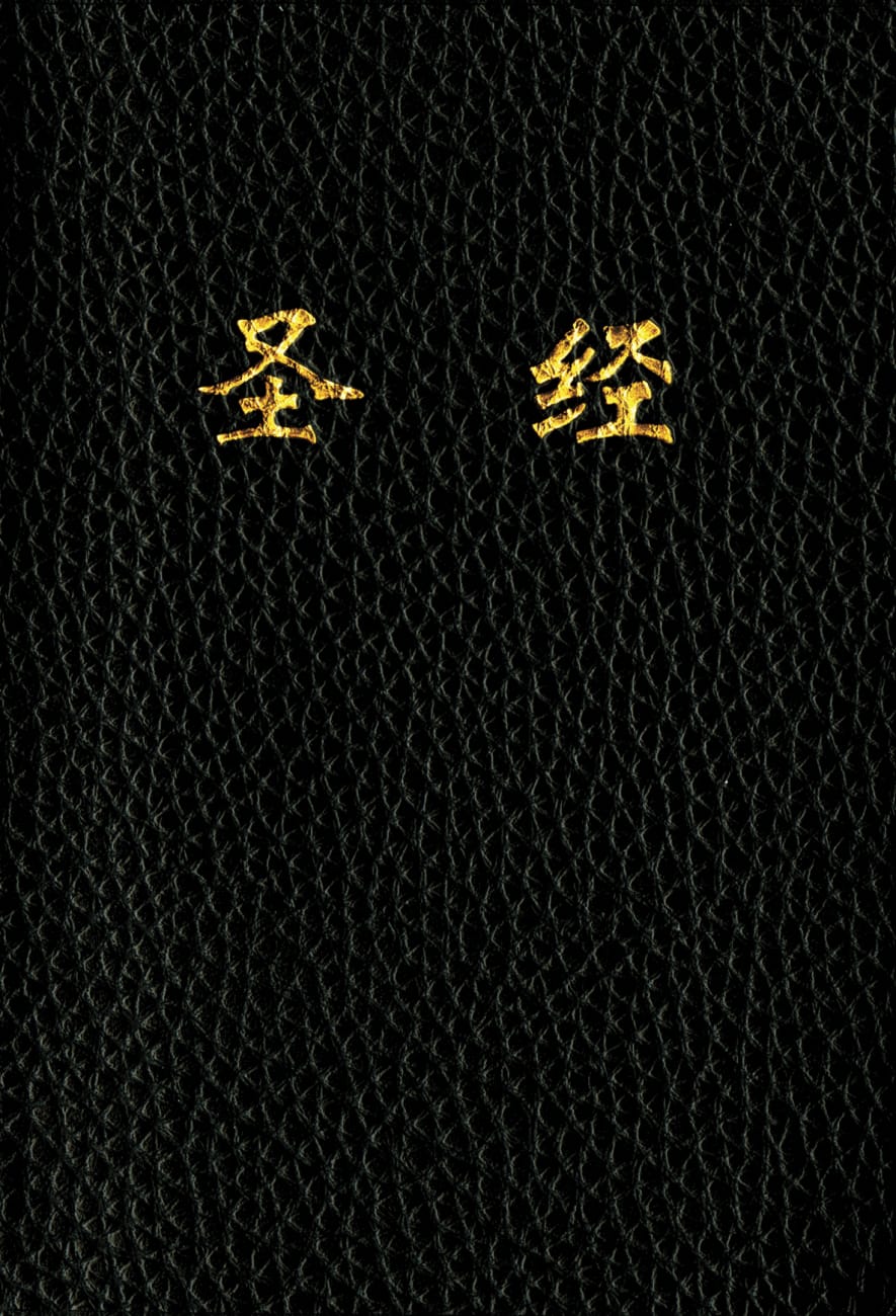 CUV Chinese Holy Bible Text Edition Black Imitation Leather