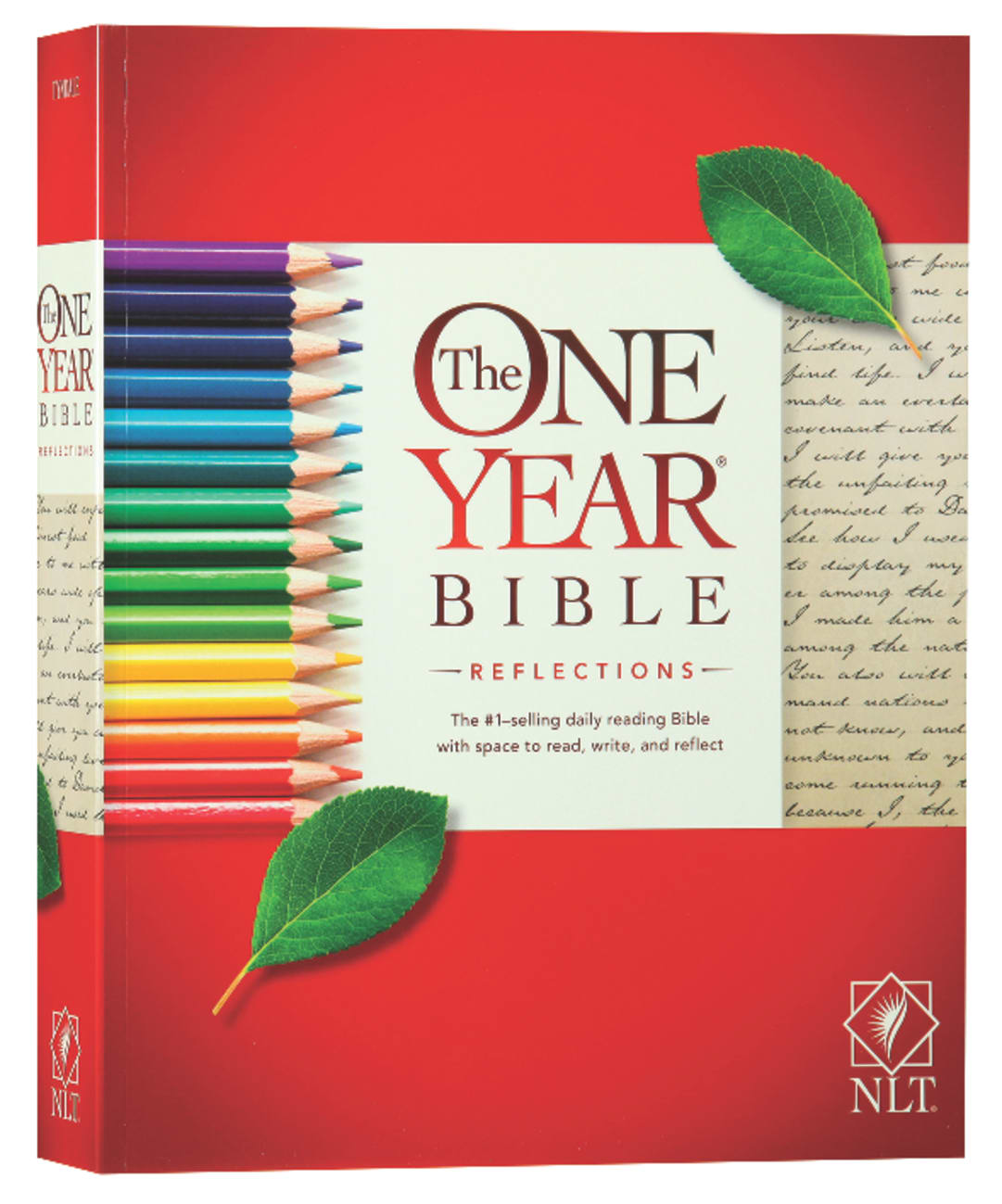 NLT One Year Bible Reflections Edition (Black Letter Edition) Paperback