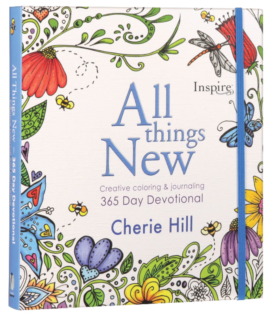 Inspire: All Things New - Creative Coloring & Journaling 365 Day Devotional Paperback
