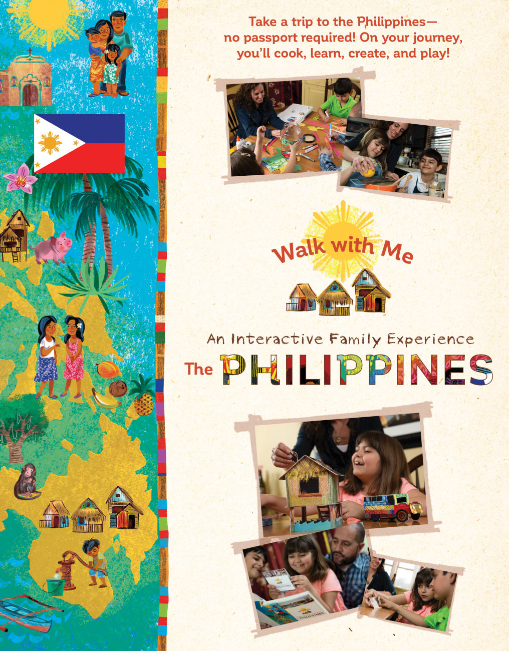 Philippines, The: An Interactive Experience (Includes DVD and Card Game) (Walk With Me Series) Hardback