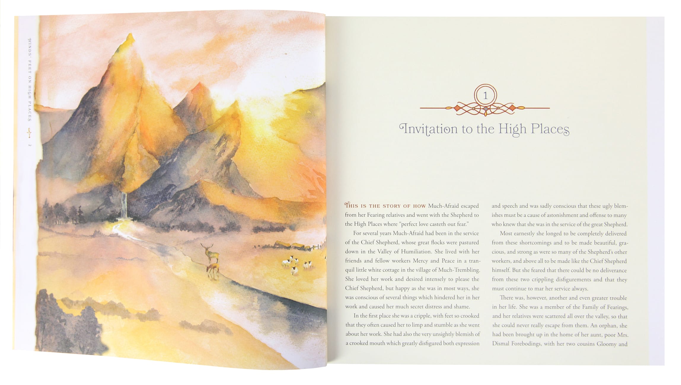 Hinds' Feet on High Places: An Engaging Visual Journey Paperback