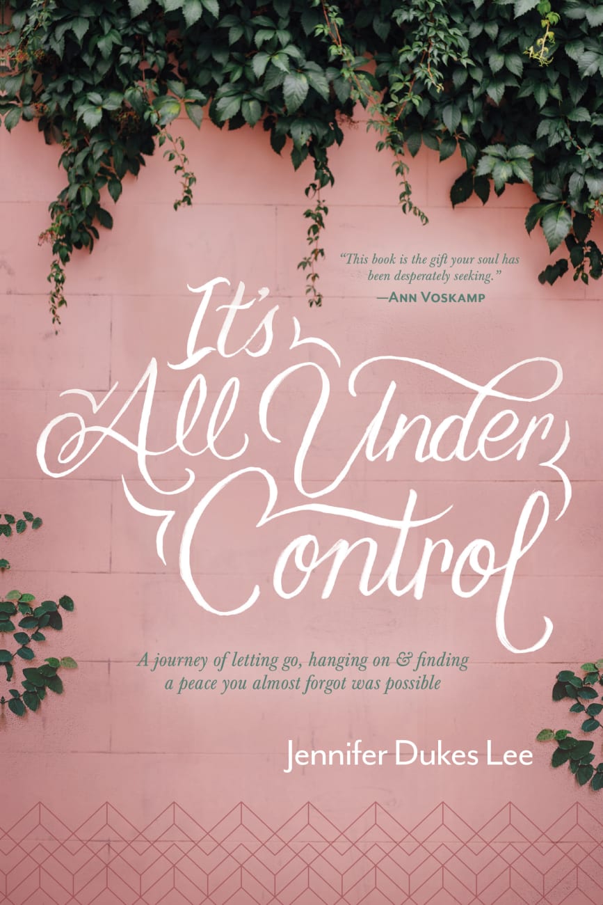 It's All Under Control: A Journey of Letting Go, Hanging On, and Finding a Peace You Almost Forgot Was Possible Paperback