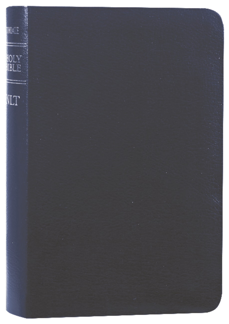NLT Compact Gift Bible Navy (Black Letter Edition) Bonded Leather
