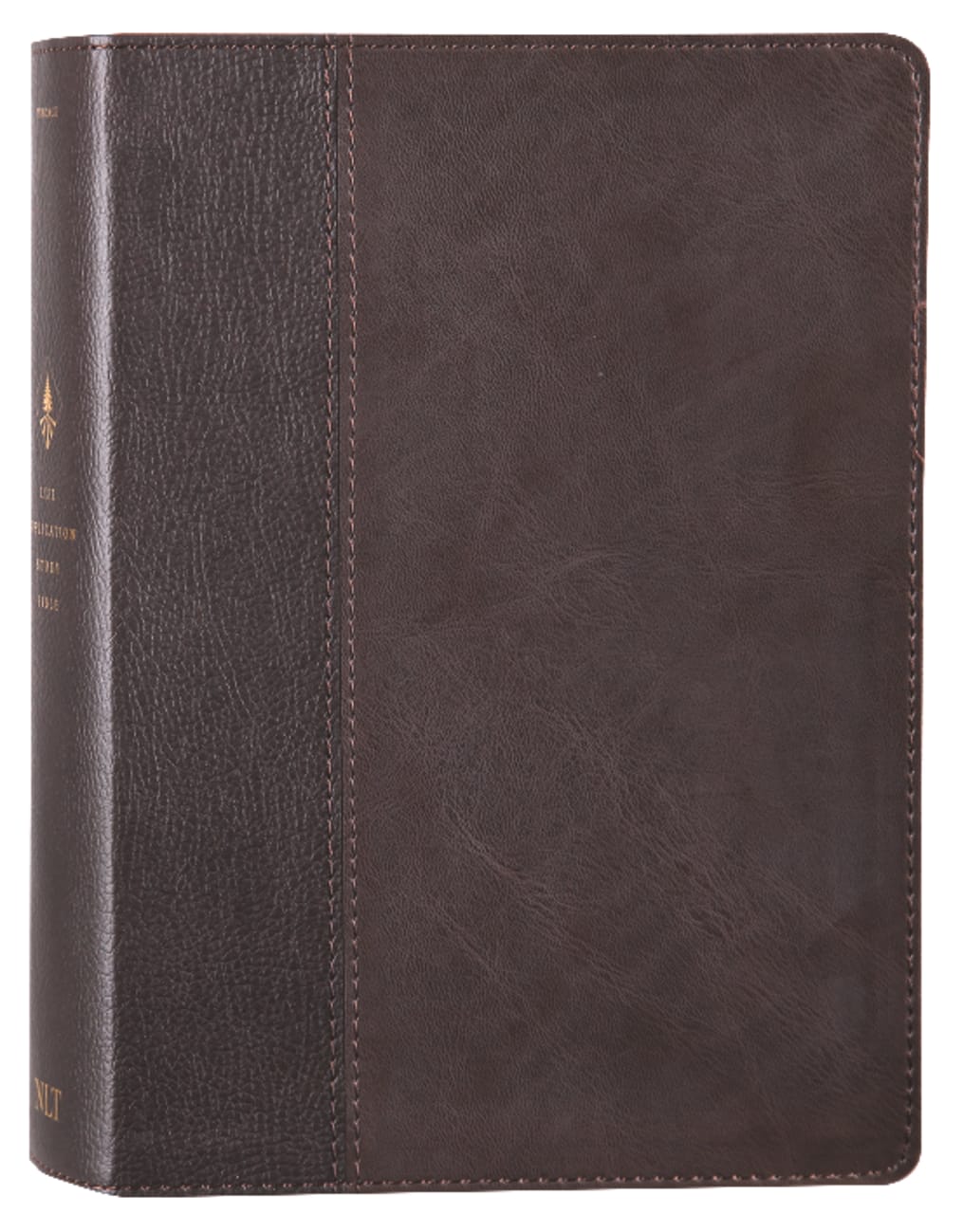 NLT Life Application Study Bible 3rd Edition Dark Brown/Brown (Black Letter Edition) Imitation Leather
