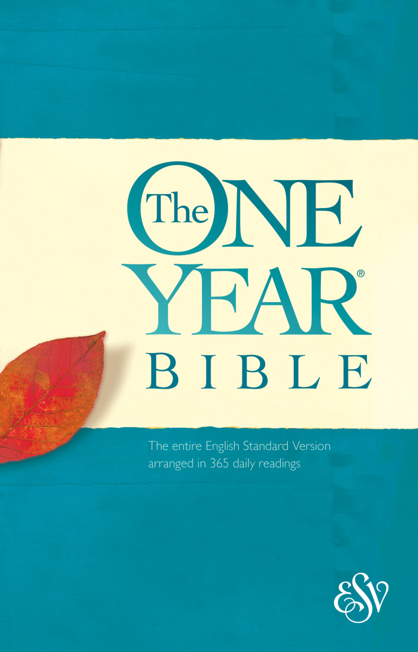 ESV One Year Bible (Black Letter Edition) Paperback