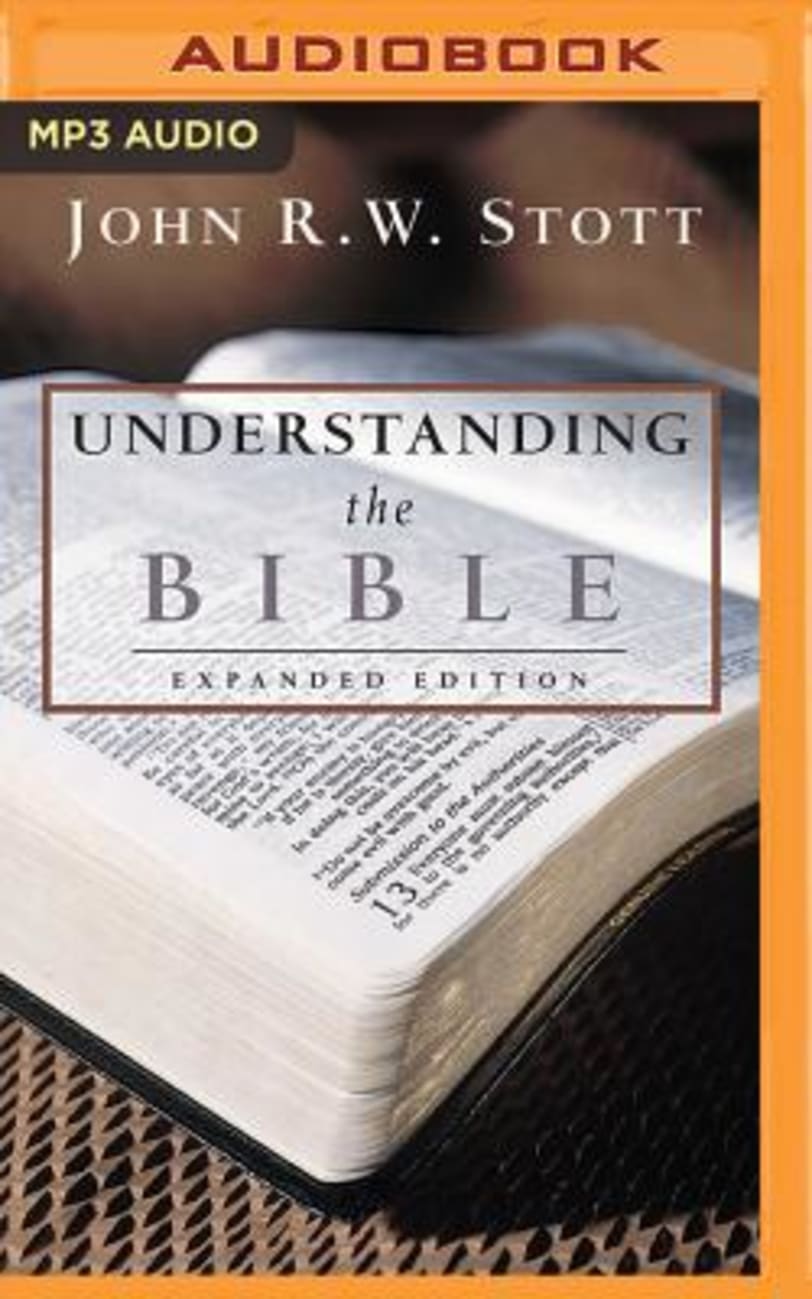 Understanding the Bible (Unabridged, Mp3) Compact Disk