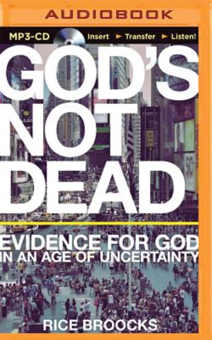 God's Not Dead (Unabridged, Mp3) Compact Disk