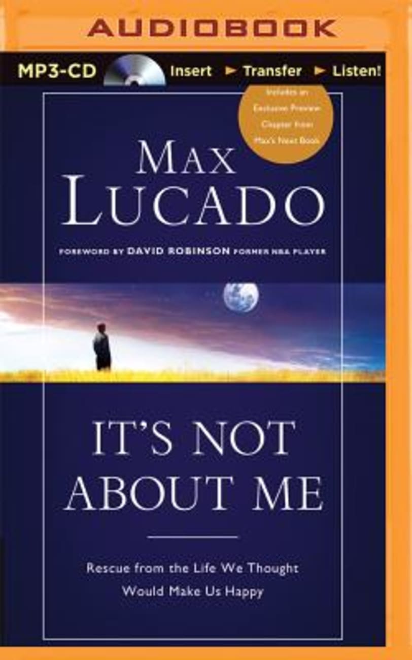 It's Not About Me (Unabridged, Mp3) CD