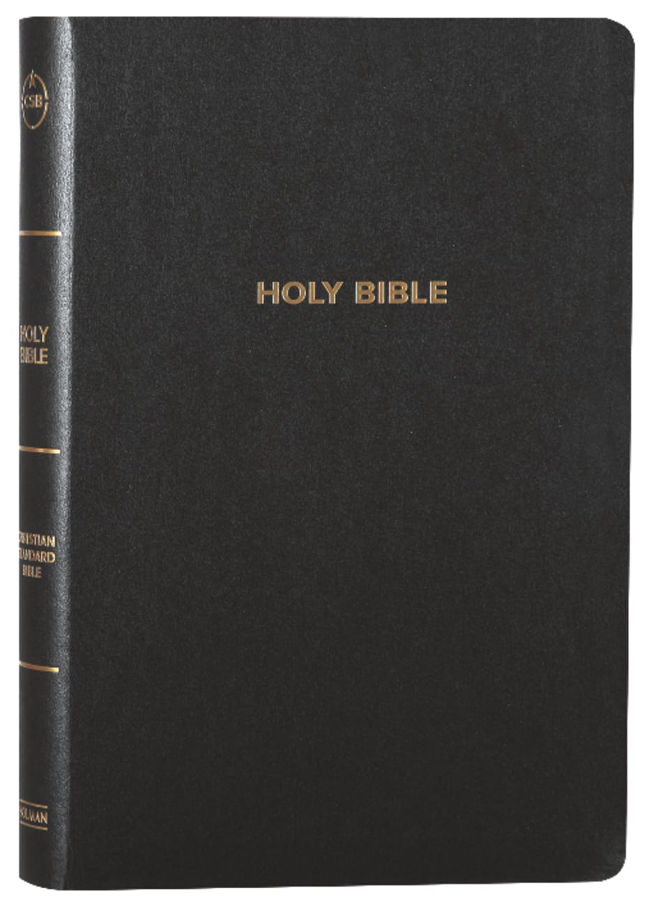 CSB Gift & Award Bible Black (Red Letter Edition) Imitation Leather