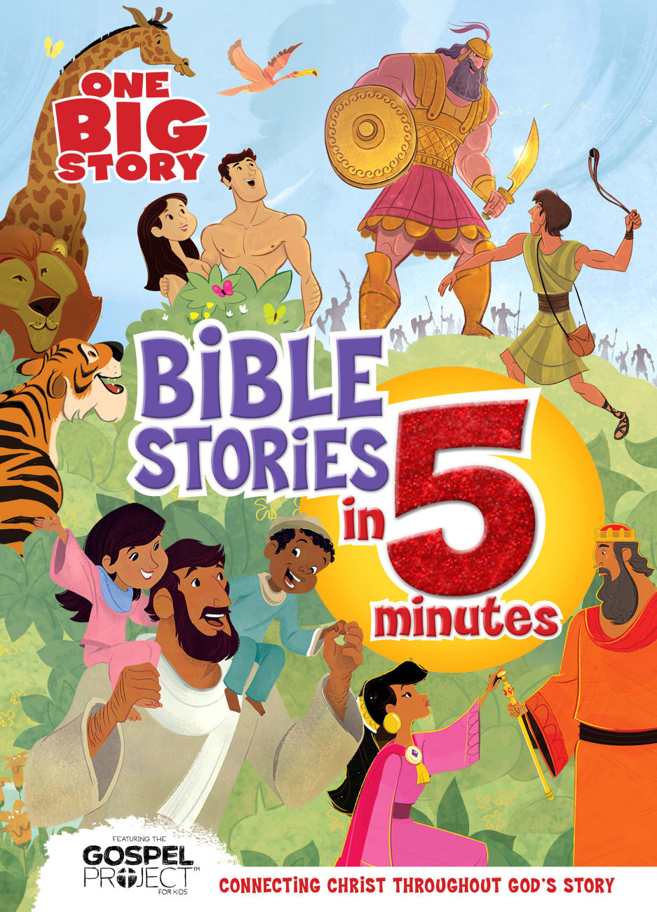 One Big Story, Bible Stories in 5 Minutes: Connecting Christ Throughout God's Story Padded Hardback