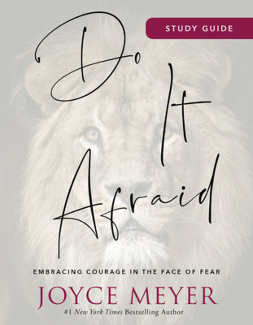 Do It Afraid: Embracing Courage in the Face of Fear (Study Guide) Paperback