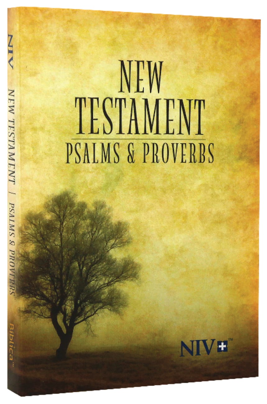 NIV Pocket New Testament With Psalms and Proverbs Tree (Black Letter Edition) Paperback