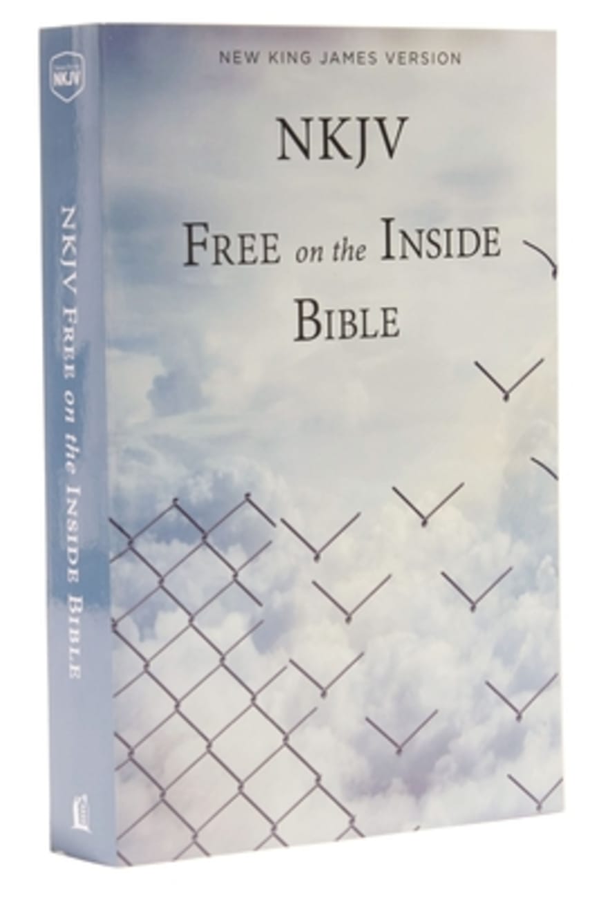 NKJV Larger Print Free on the Inside Prison Bible Paperback