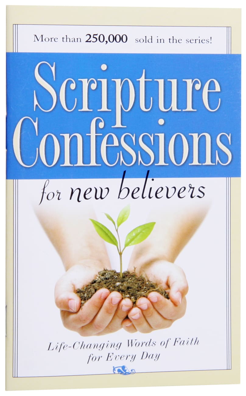 Scripture Confessions For New Believers Paperback