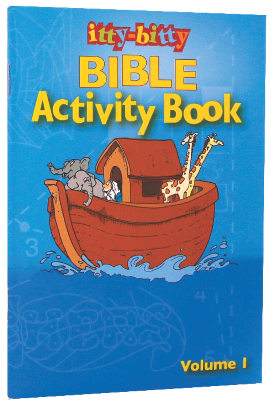 Activity Book (Volume 1) (#01 in Itty Bitty Bible Series) Paperback