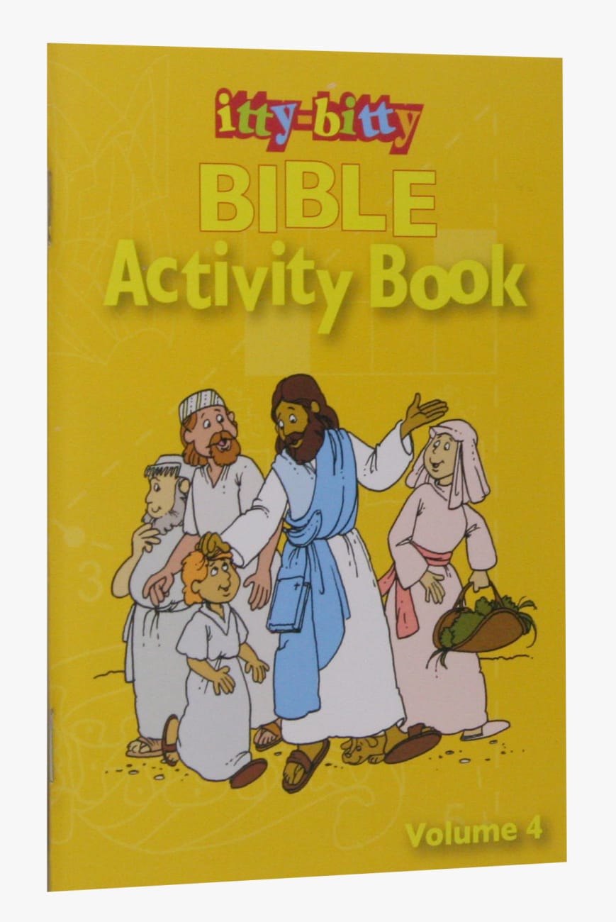Activity Book (Volume 4) (#04 in Itty Bitty Bible Series) Paperback