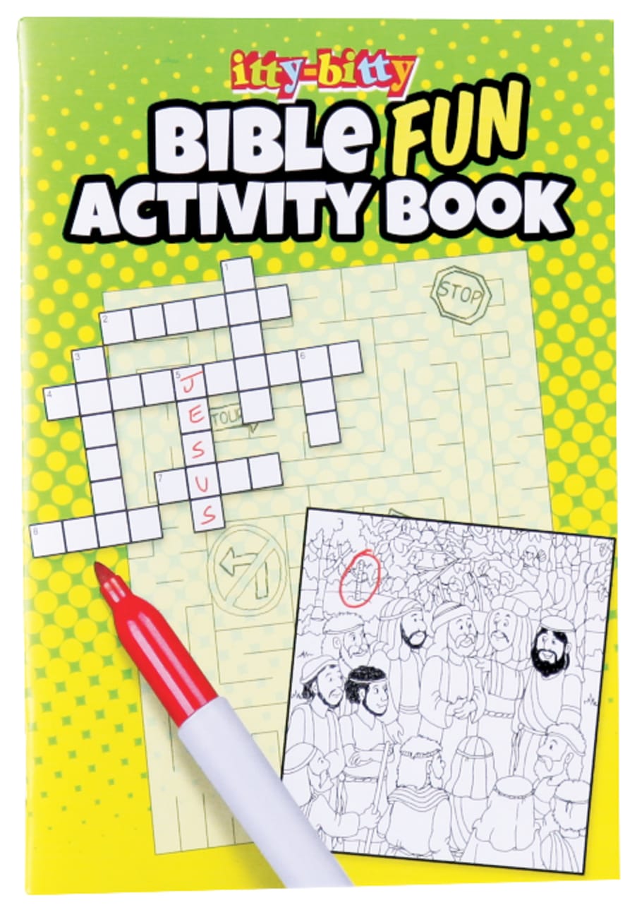 Activity Book Fun Bible Activities (Itty Bitty Bible Series) Paperback