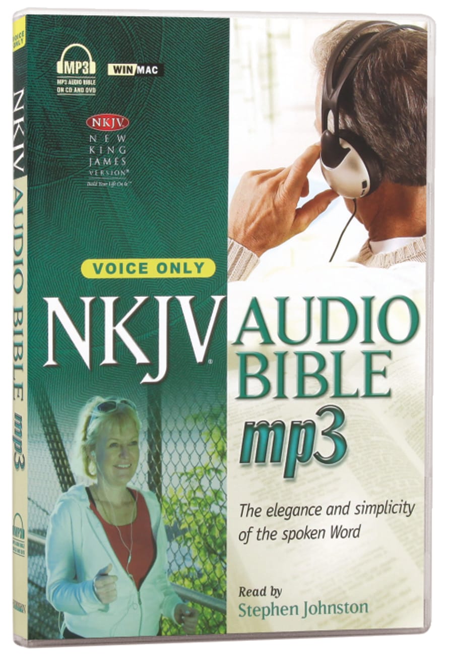 NKJV Audio Bible MP3 Voice Only CD