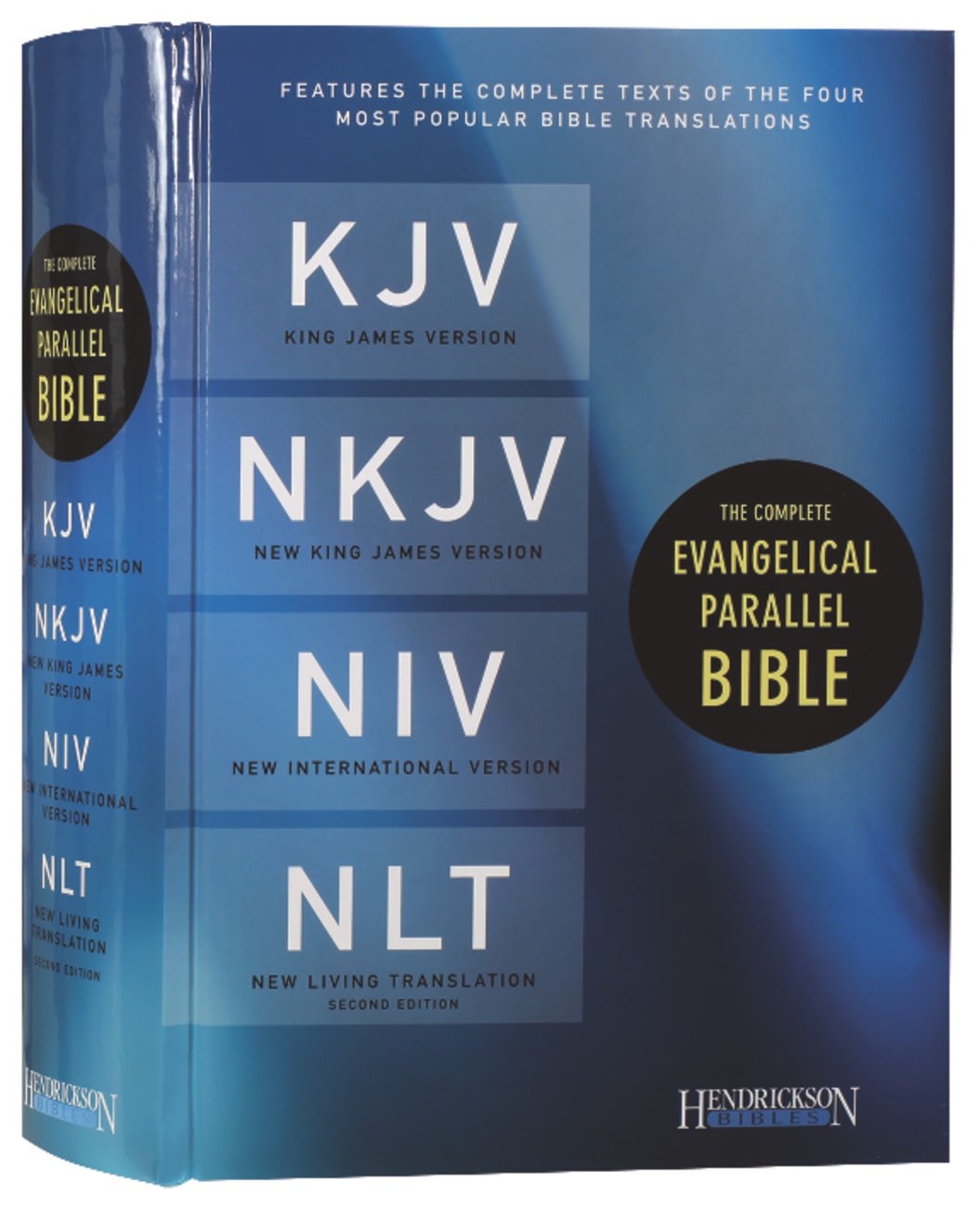 Kjv/Nkjv/Niv/Nlt Complete Evangelical Parallel Bible Hardback