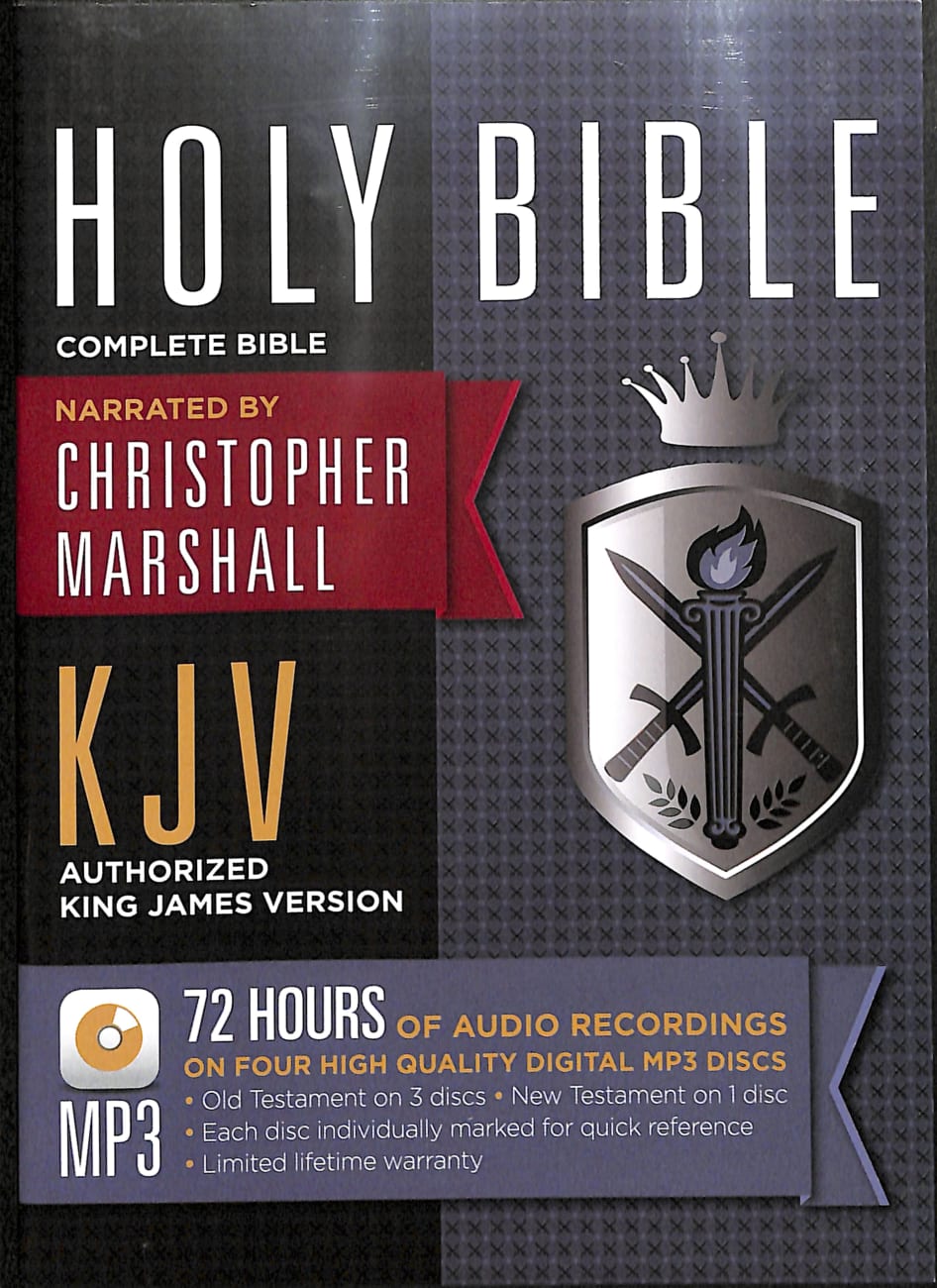KJV Complete Bible on MP3 CD