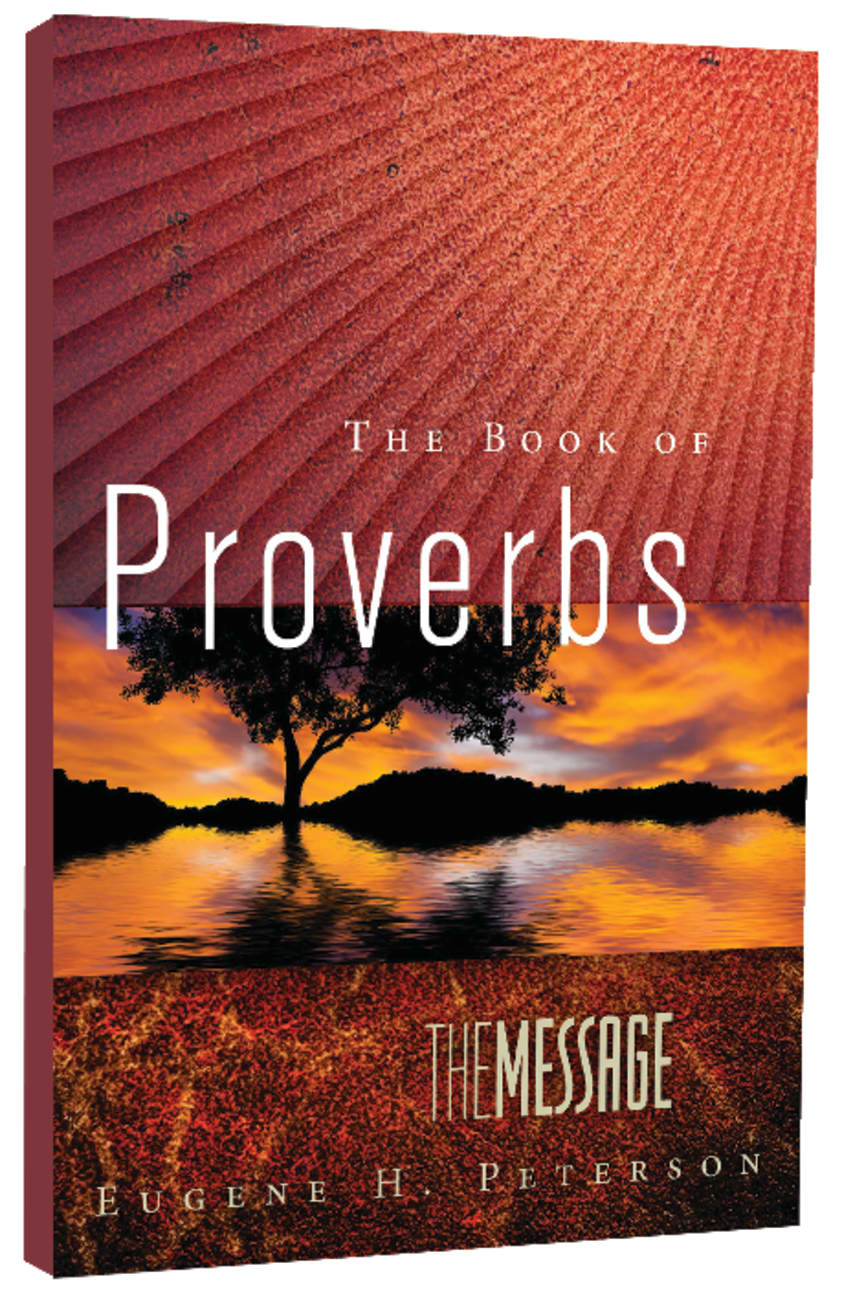 Message Book of Proverbs (Black Letter Edition) Paperback