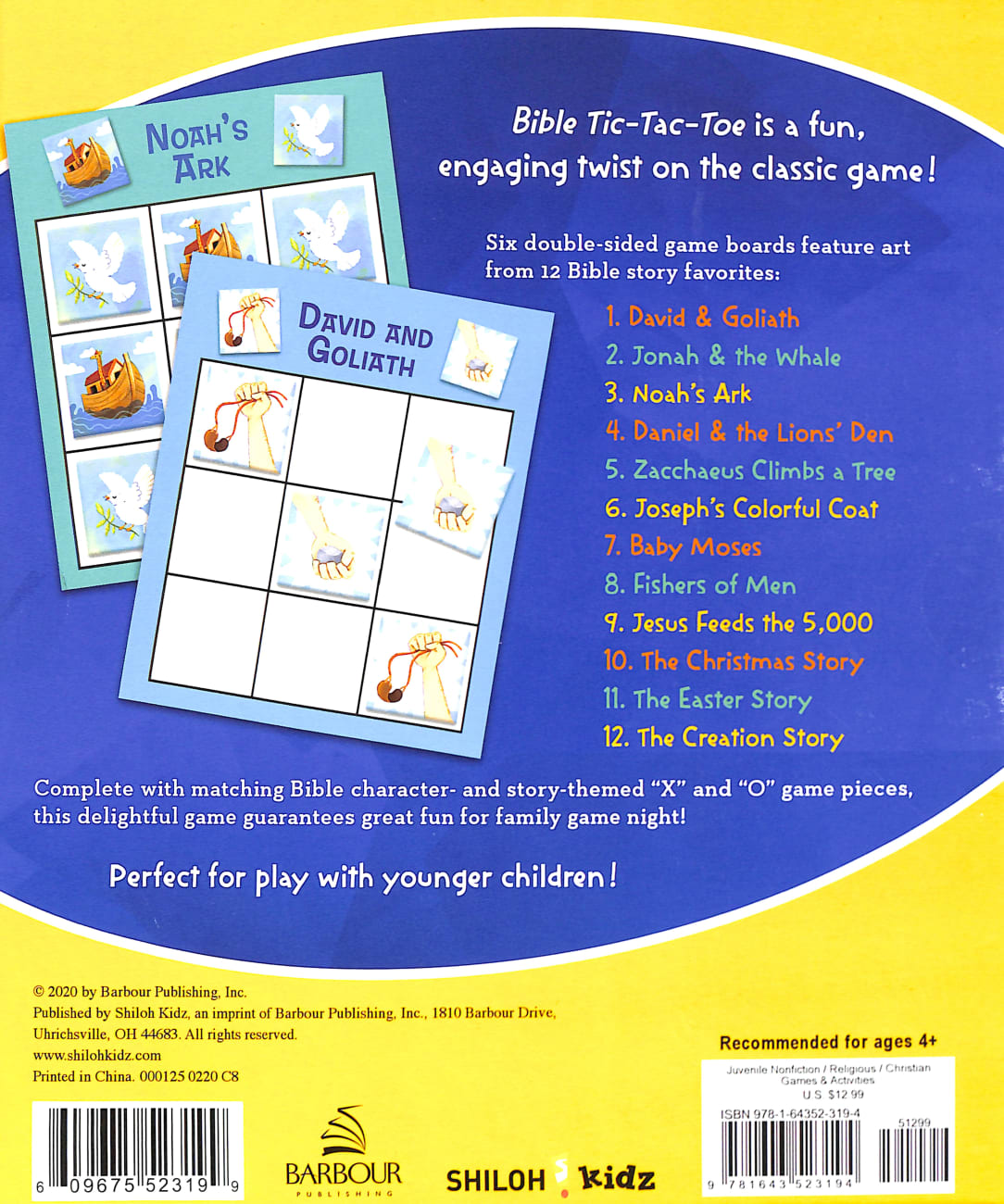 Bible Tic-Tac-Toe: Family Game Night Fun For All Ages! Game