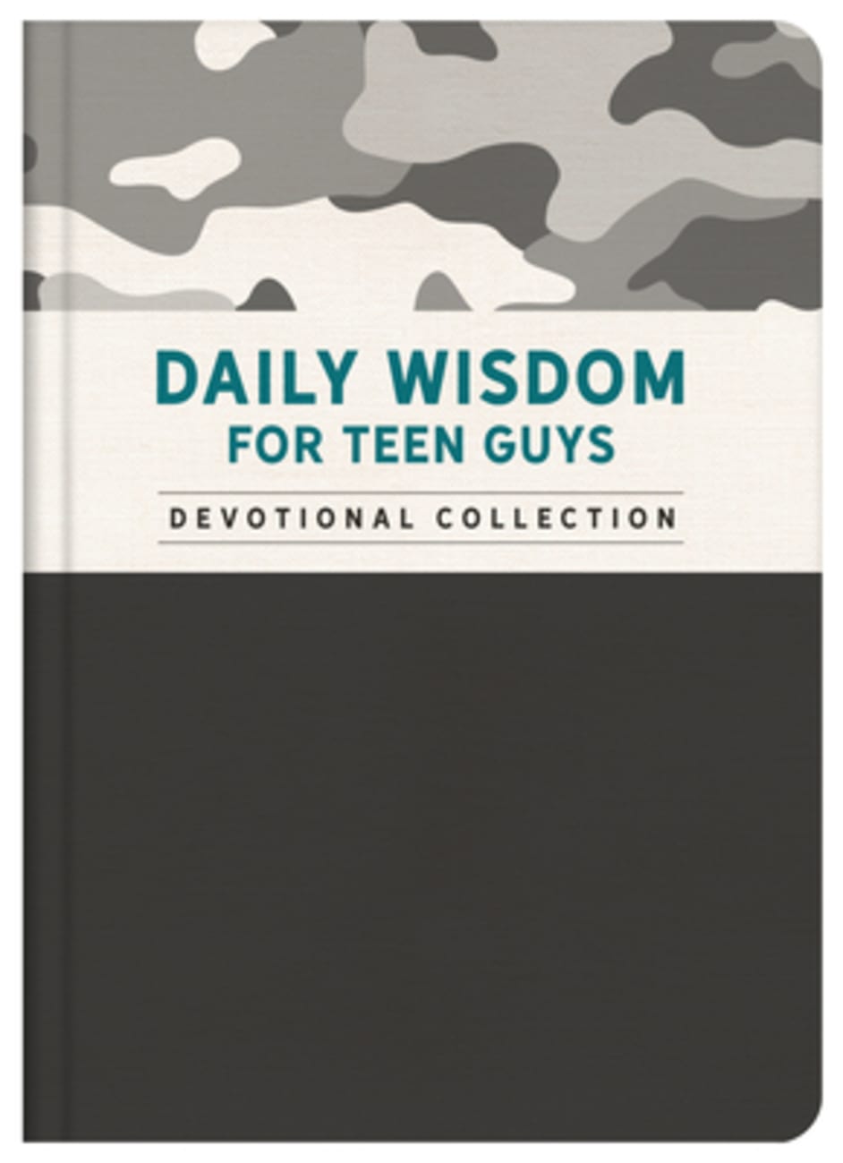 Daily Wisdom For Teen Guys Hardback