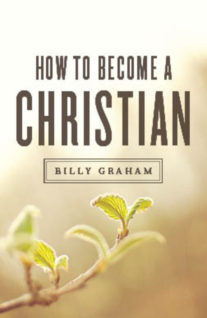 How to Become a Christian (KJV) (25 Pack) Booklet