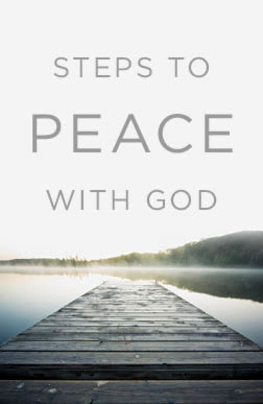 Steps to Peace With God (ESV) (25 Pack) Booklet