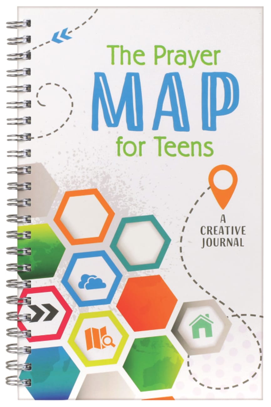 The Prayer Map For Teens: A Creative Journal Spiral