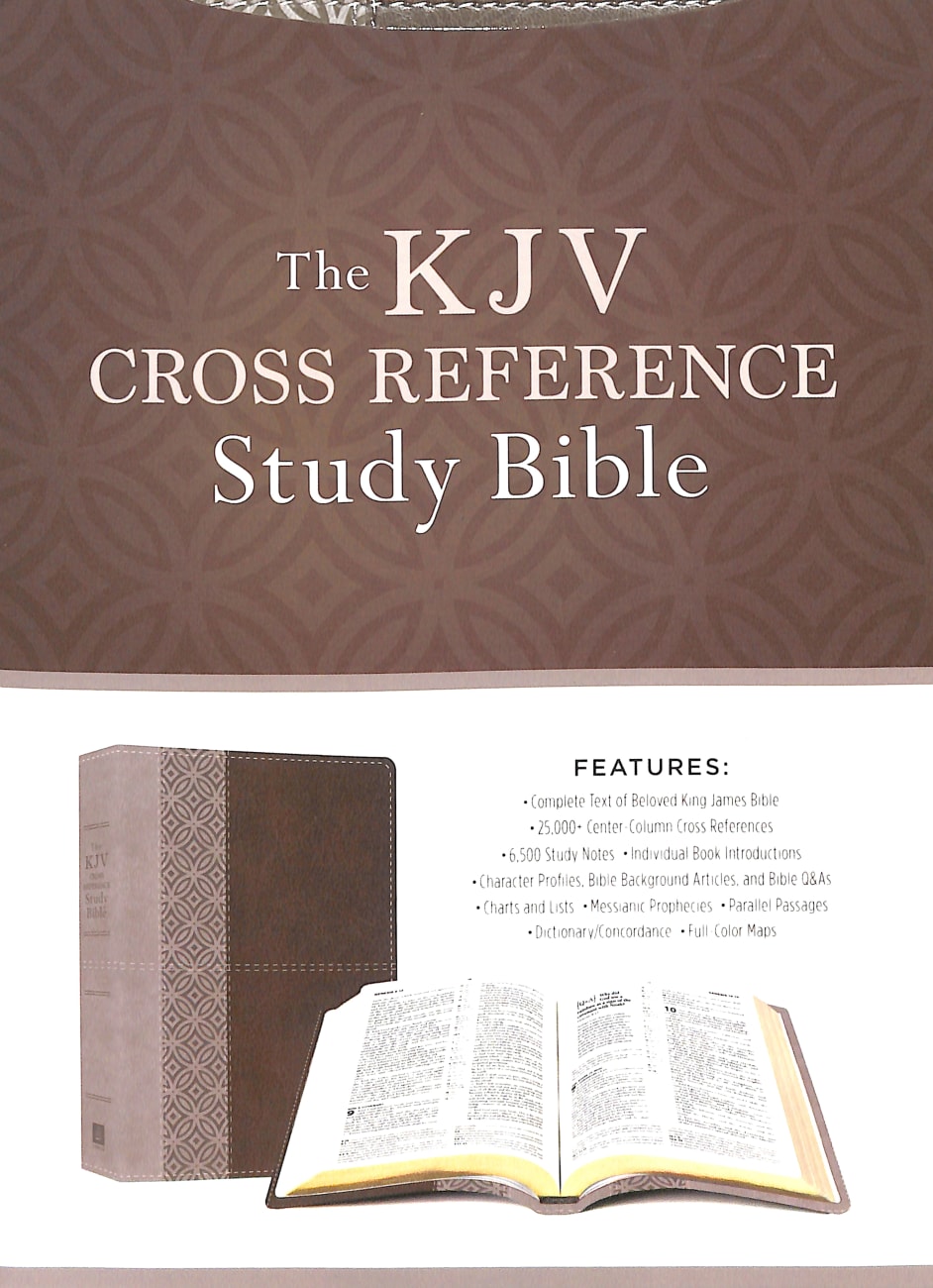 KJV Cross Reference Study Bible Stone Imitation Leather