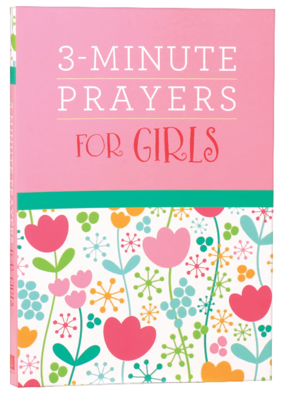3-Minute Prayers For Girls Paperback